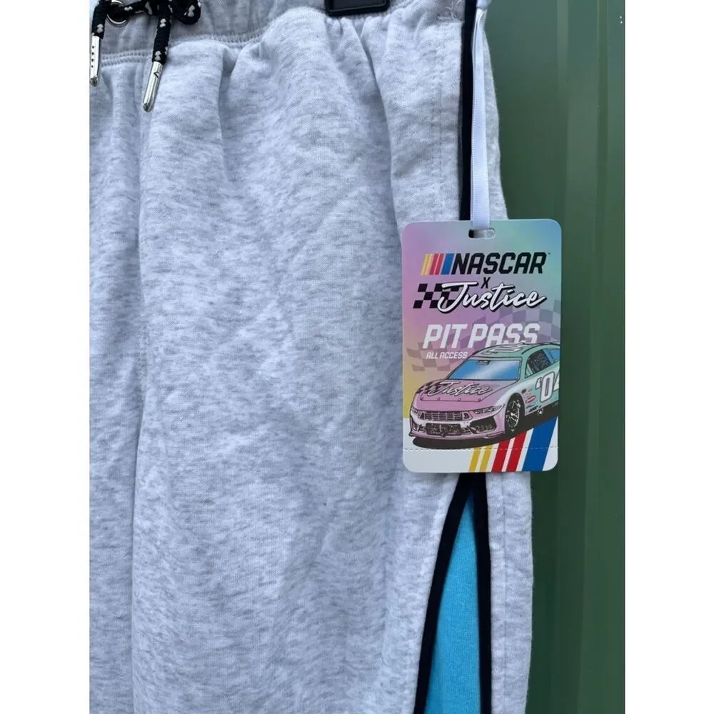 Justice Girl's NASCAR X Justice Collab Jogger Pants Size S